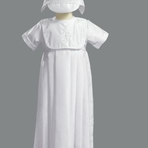 Boy's christening baptism gown